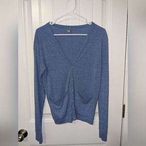 Light blue cardigan